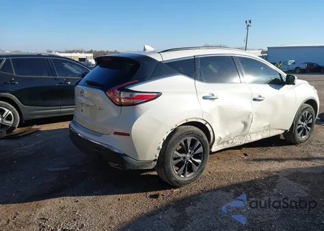 2017 Nissan Murano Sv из США, поврежденный, VIN 5N1AZ2MGXHN200844